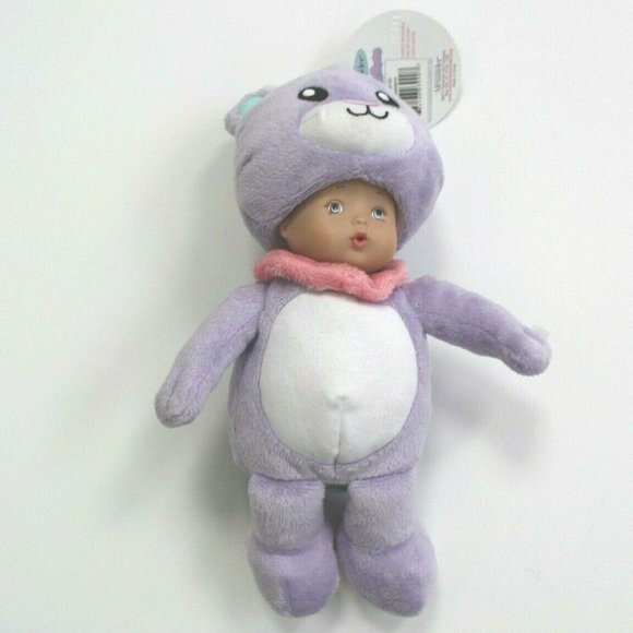 Madame Alexander Purple Bear PeekABoo's Baby Doll Stuffed Toys 9 inches - Picture 1 of 3
